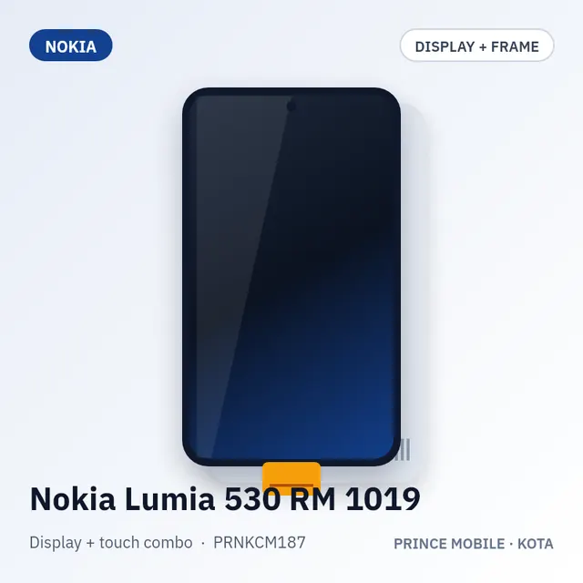 Nokia Lumia 530 RM 1019 Display Combo (Screen + Touch, with Frame)