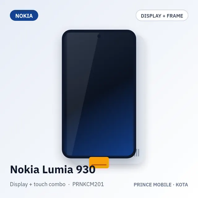 Nokia Lumia 930 Display Combo (Screen + Touch, with Frame)