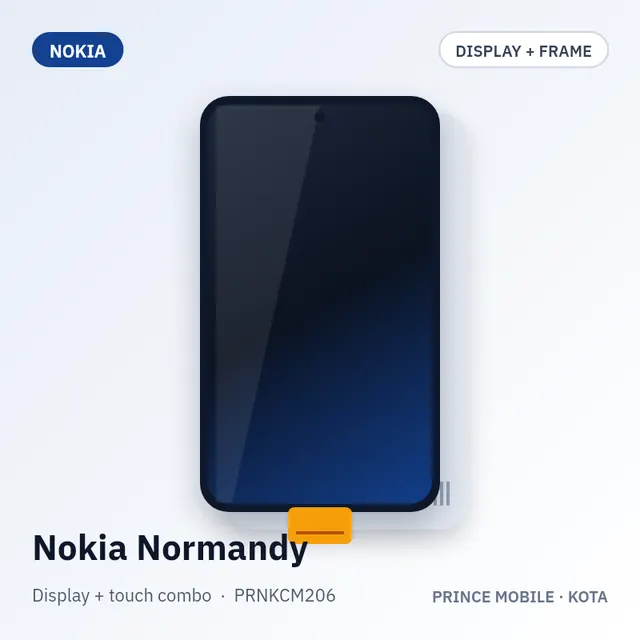 Nokia Normandy Display Combo (Screen + Touch, with Frame)