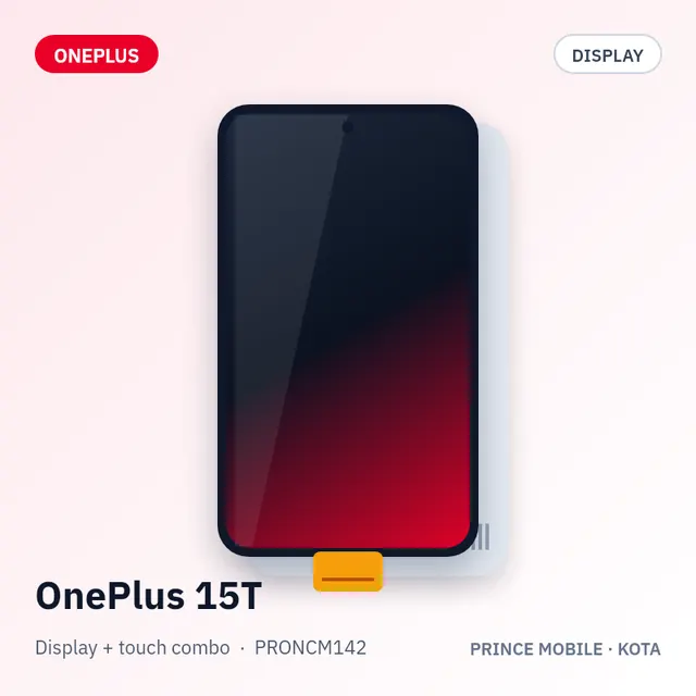 OnePlus 15T Display Combo (Screen + Touch)