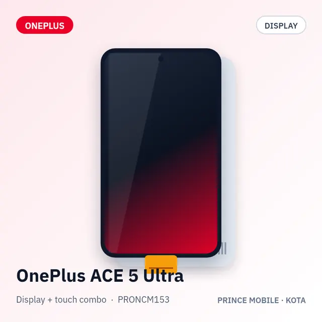 OnePlus ACE 5 Ultra Display Combo (Screen + Touch)