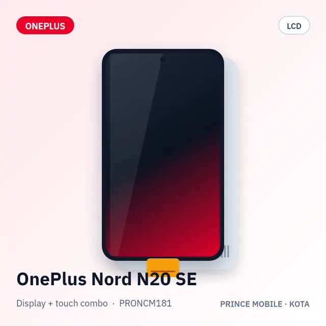 OnePlus Nord N20 SE Display Combo (LCD + Touch)