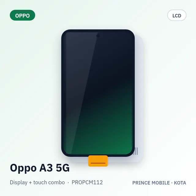 Oppo A3 5G Display Combo (LCD + Touch)