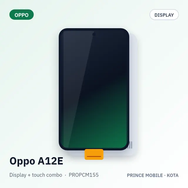 Oppo A12E Display Combo (Screen + Touch)
