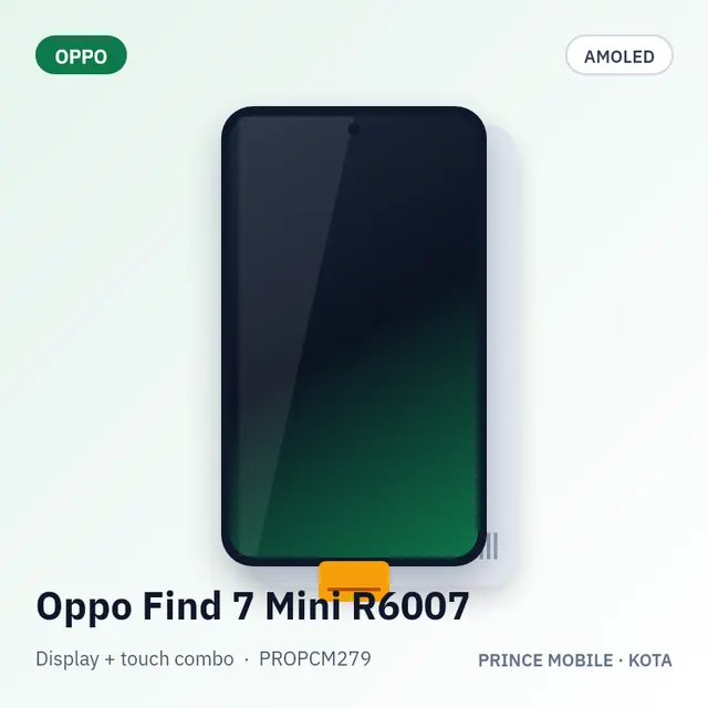Oppo Find 7 Mini R6007 Display Combo (AMOLED + Touch)