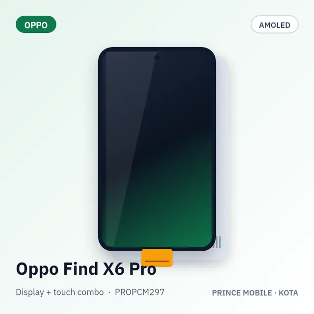 Oppo Find X6 Pro Display Combo (AMOLED + Touch)