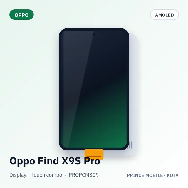 Oppo Find X9S Pro Display Combo (AMOLED + Touch)