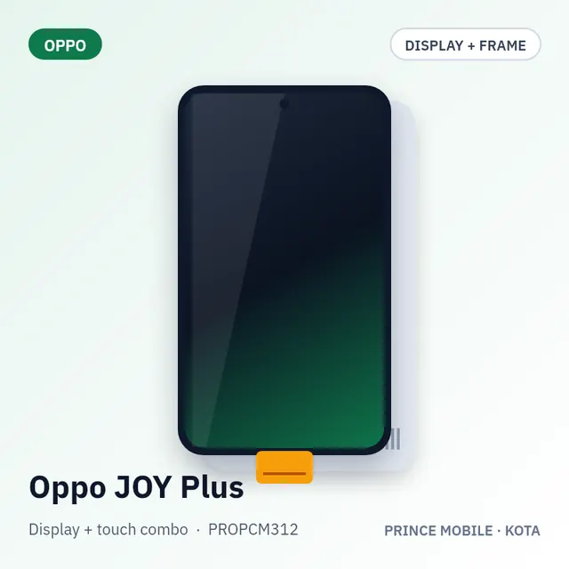 Oppo JOY Plus Display Combo (Screen + Touch, with Frame)