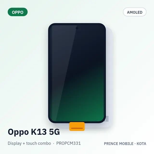 Oppo K13 5G Display Combo (AMOLED + Touch)