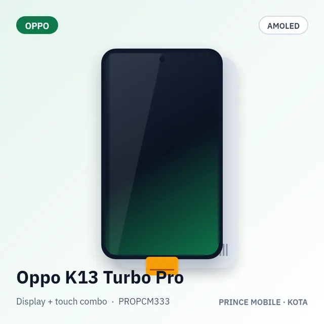 Oppo K13 Turbo Pro Display Combo (AMOLED + Touch)
