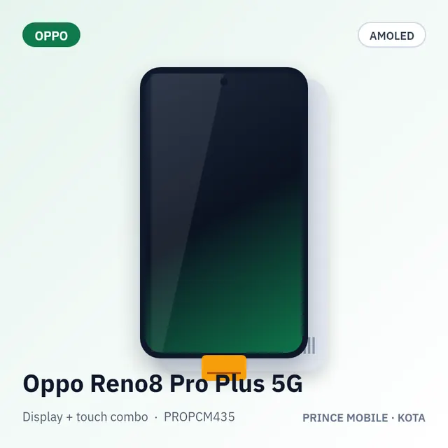Oppo Reno8 Pro Plus 5G Display Combo (AMOLED + Touch)