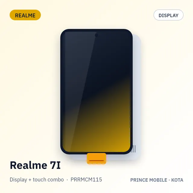 Realme 7I Display Combo (Screen + Touch)
