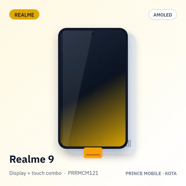 Realme 9 Display Combo (AMOLED + Touch)
