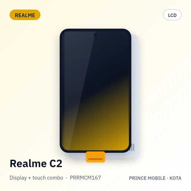 Realme C2 Display Combo (LCD + Touch)