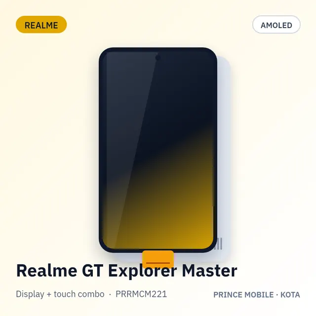 Realme GT Explorer Master Display Combo (AMOLED + Touch)