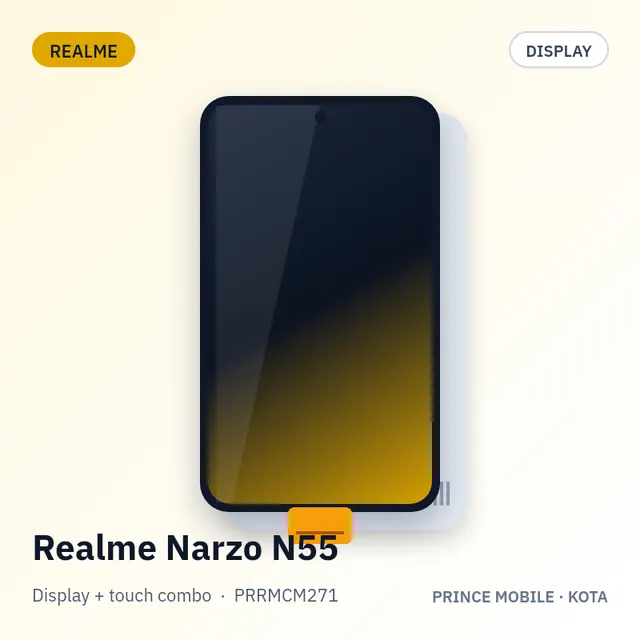 Realme Narzo N55 Display Combo (Screen + Touch)