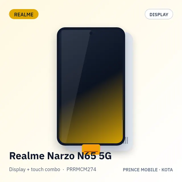 Realme Narzo N65 5G Display Combo (Screen + Touch)