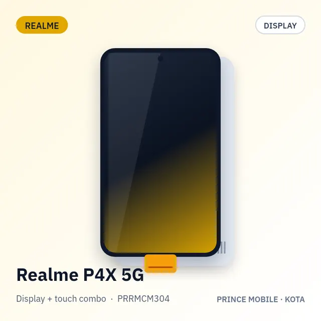 Realme P4X 5G Display Combo (Screen + Touch)