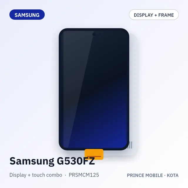 Samsung G530FZ Display Combo (Screen + Touch, with Frame)
