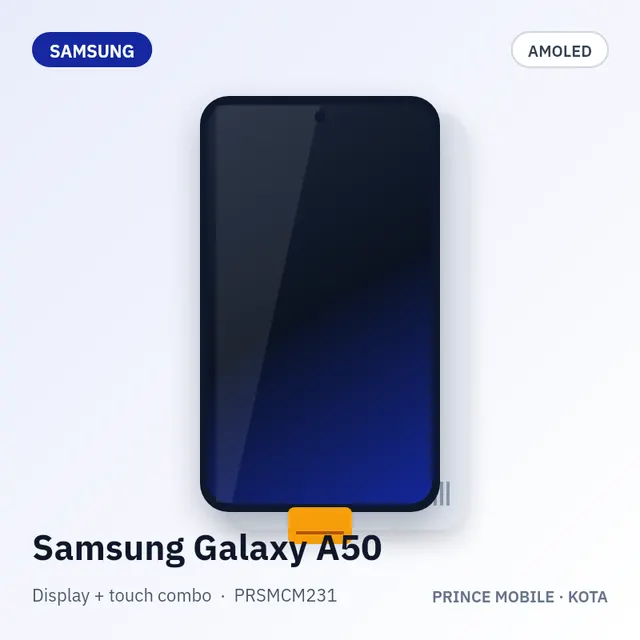 Samsung Galaxy A50 Display Combo (AMOLED + Touch)