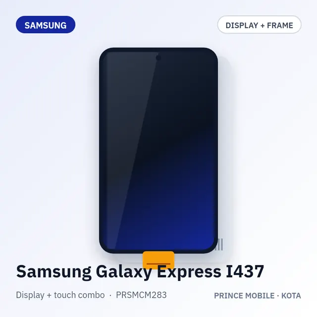 Samsung Galaxy Express I437 Display Combo (Screen + Touch, with Frame)