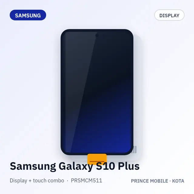 Samsung Galaxy S10 Plus Display Combo (Screen + Touch)