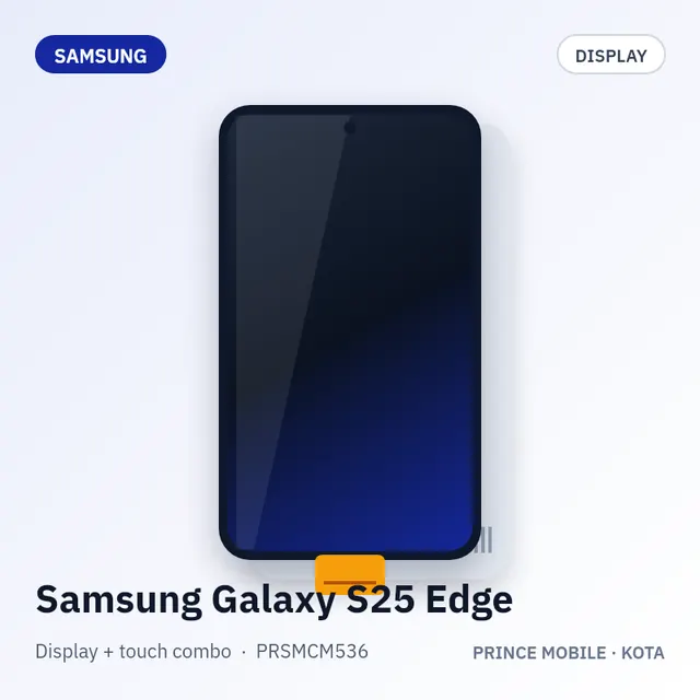 Samsung Galaxy S25 Edge Display Combo (Screen + Touch)