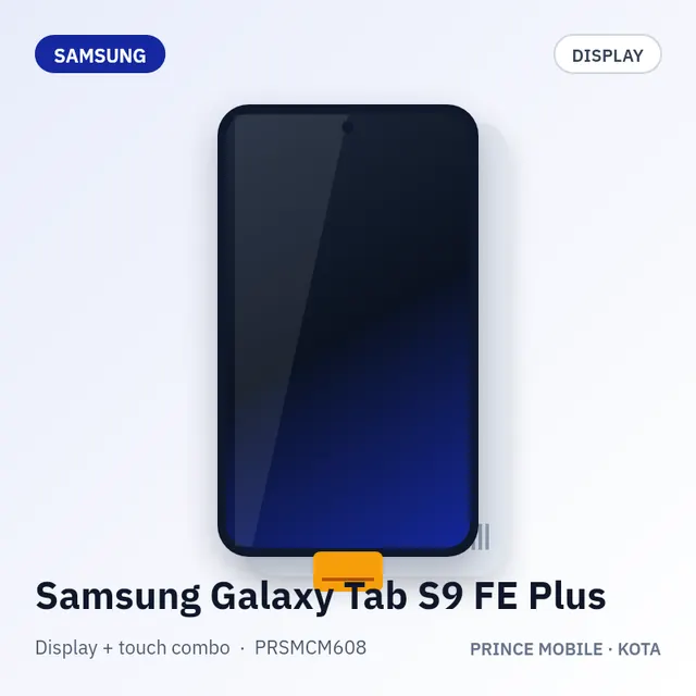 Samsung Galaxy Tab S9 FE Plus Display Combo (Screen + Touch)