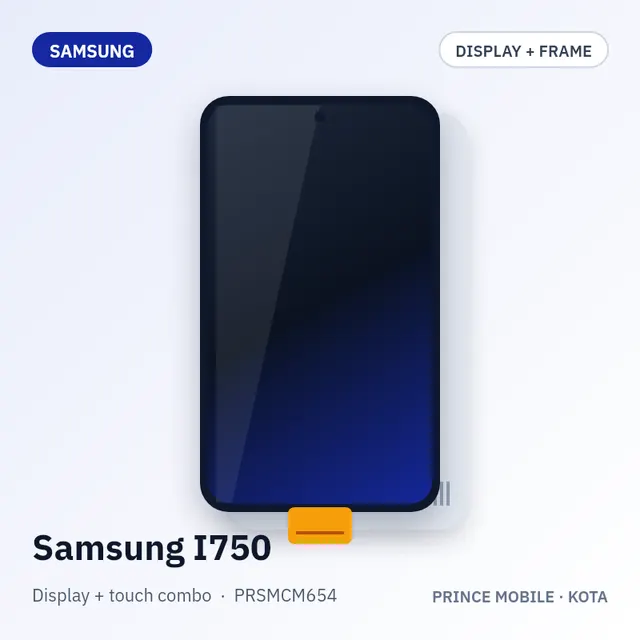 Samsung I750 Display Combo (Screen + Touch, with Frame)