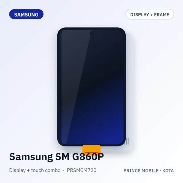 Samsung SM G860P Display Combo (Screen + Touch, with Frame)