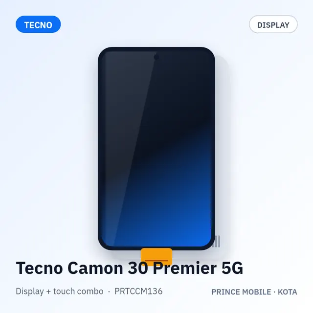 Tecno Camon 30 Premier 5G Display Combo (Screen + Touch)