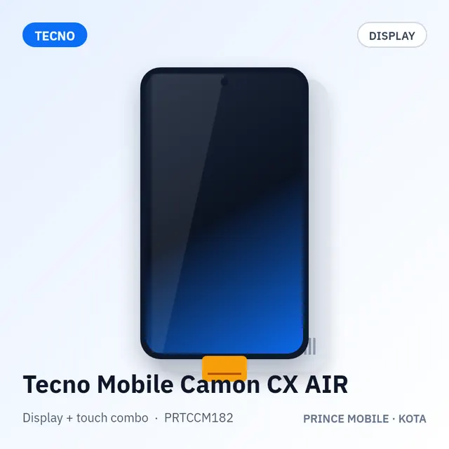 Tecno Mobile Camon CX AIR Display Combo (Screen + Touch)