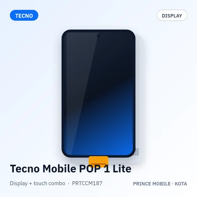 Tecno Mobile POP 1 Lite Display Combo (Screen + Touch)
