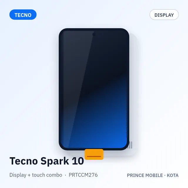 Tecno Spark 10 Display Combo (Screen + Touch)
