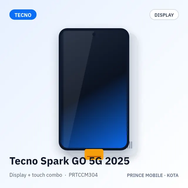 Tecno Spark GO 5G 2025 Display Combo (Screen + Touch)