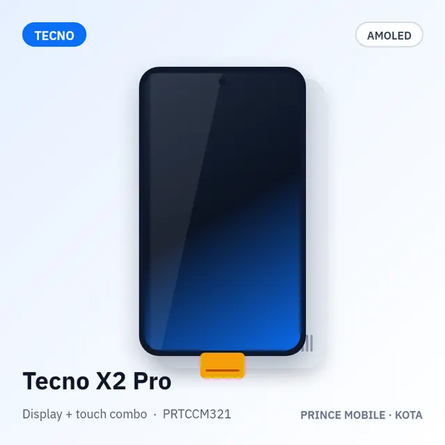 Tecno X2 Pro Display Combo (AMOLED + Touch)
