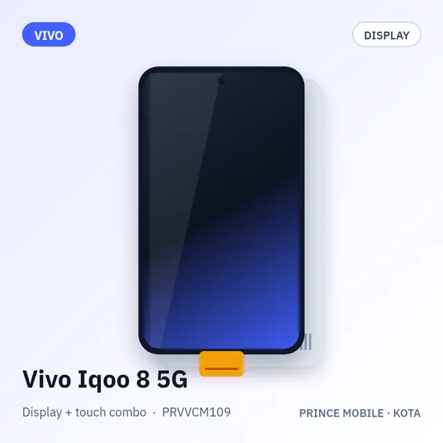 Vivo Iqoo 8 5G Display Combo (Screen + Touch)