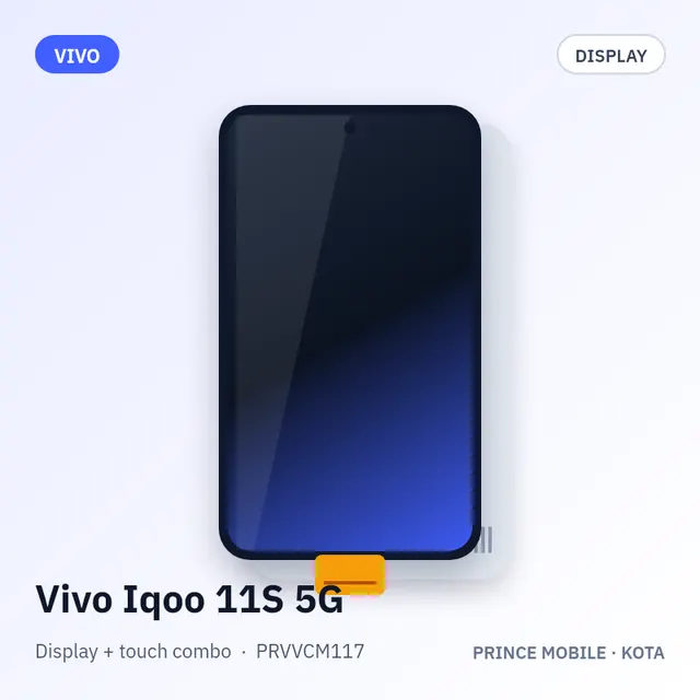Vivo Iqoo 11S 5G Display Combo (Screen + Touch)