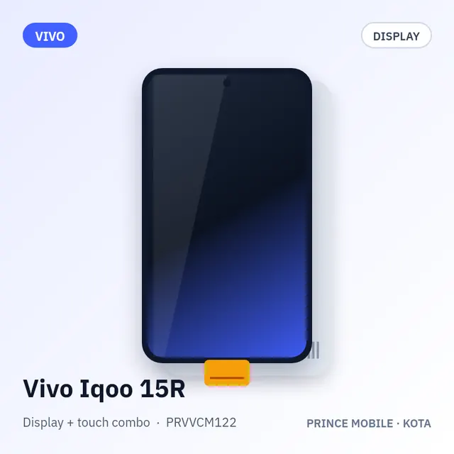 Vivo Iqoo 15R Display Combo (Screen + Touch)