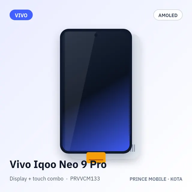 Vivo Iqoo Neo 9 Pro Display Combo (AMOLED + Touch)
