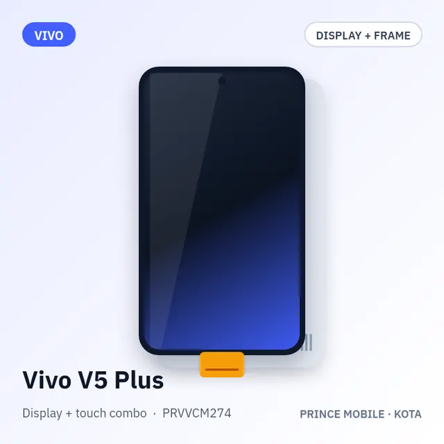 Vivo V5 Plus Display Combo (Screen + Touch, with Frame)