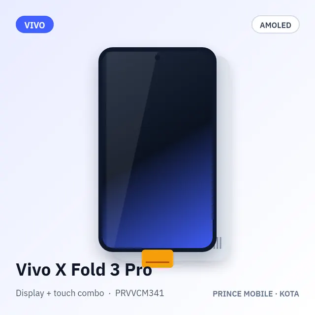 Vivo X Fold 3 Pro Display Combo (AMOLED + Touch)