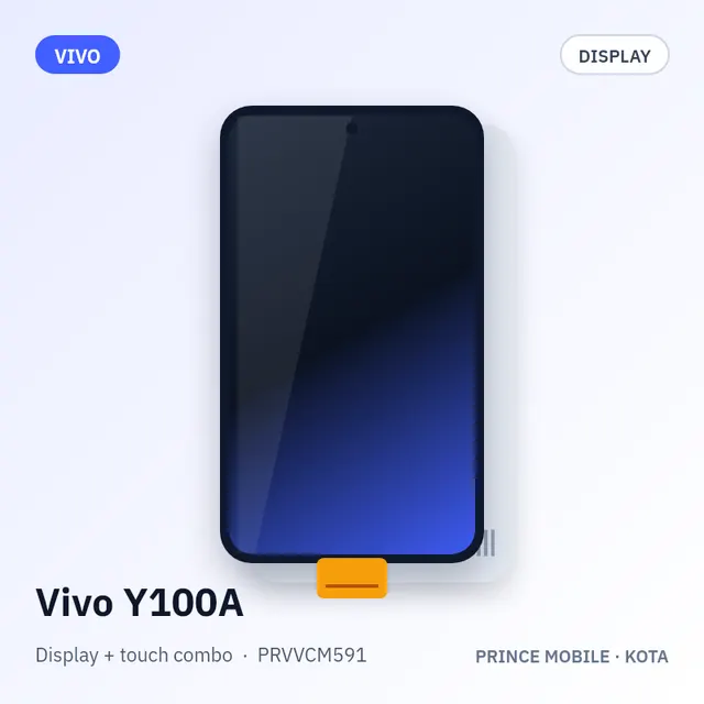 Vivo Y100A Display Combo (Screen + Touch)