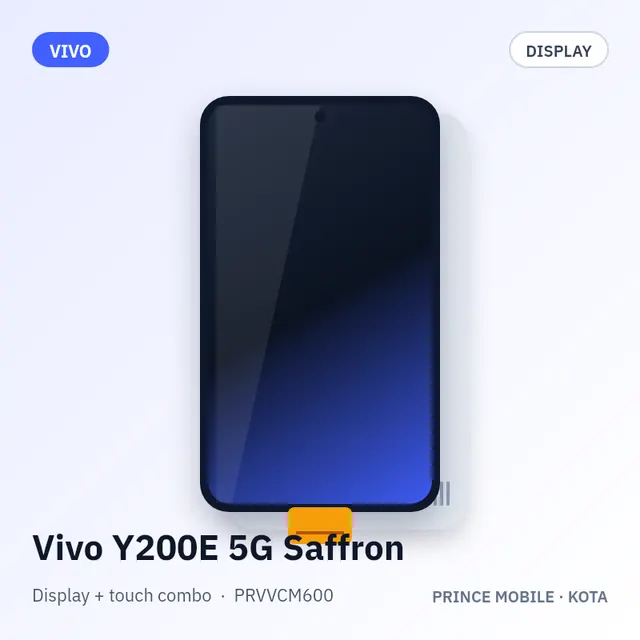 Vivo Y200E 5G Saffron Display Combo (Screen + Touch)