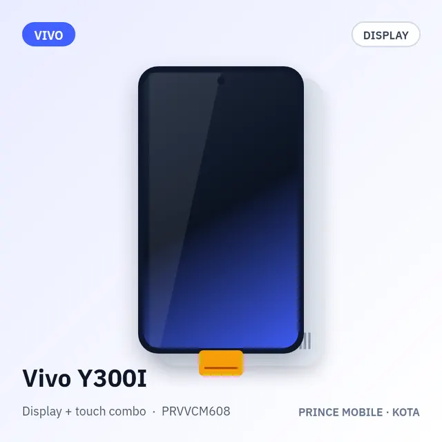 Vivo Y300I Display Combo (Screen + Touch)